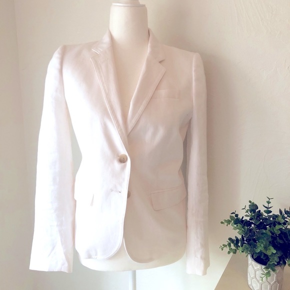 J. Crew || White Button Blazer 🤍 || Only worn once! - Picture 2 of 5